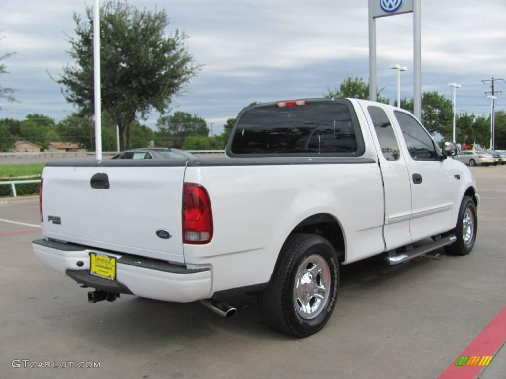 2004 F150 XL Heritage SuperCab - Oxford White / Heritage Graphite Grey photo #5