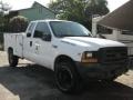 1999 Oxford White Ford F250 Super Duty XL Extended Cab 4x4 Chassis  photo #5