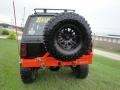 1992 Orange/Black Jeep Cherokee Sport 4x4  photo #4