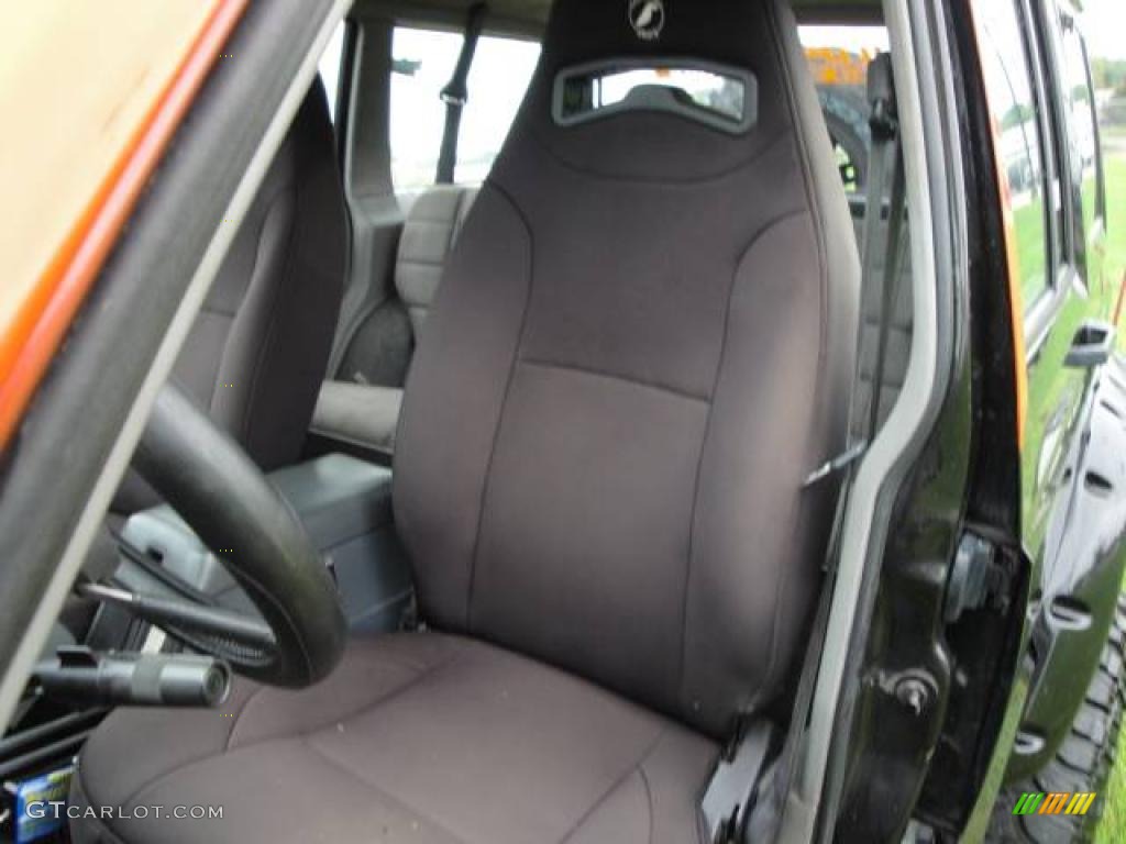 1992 Cherokee Sport 4x4 - Orange/Black / Gray photo #24