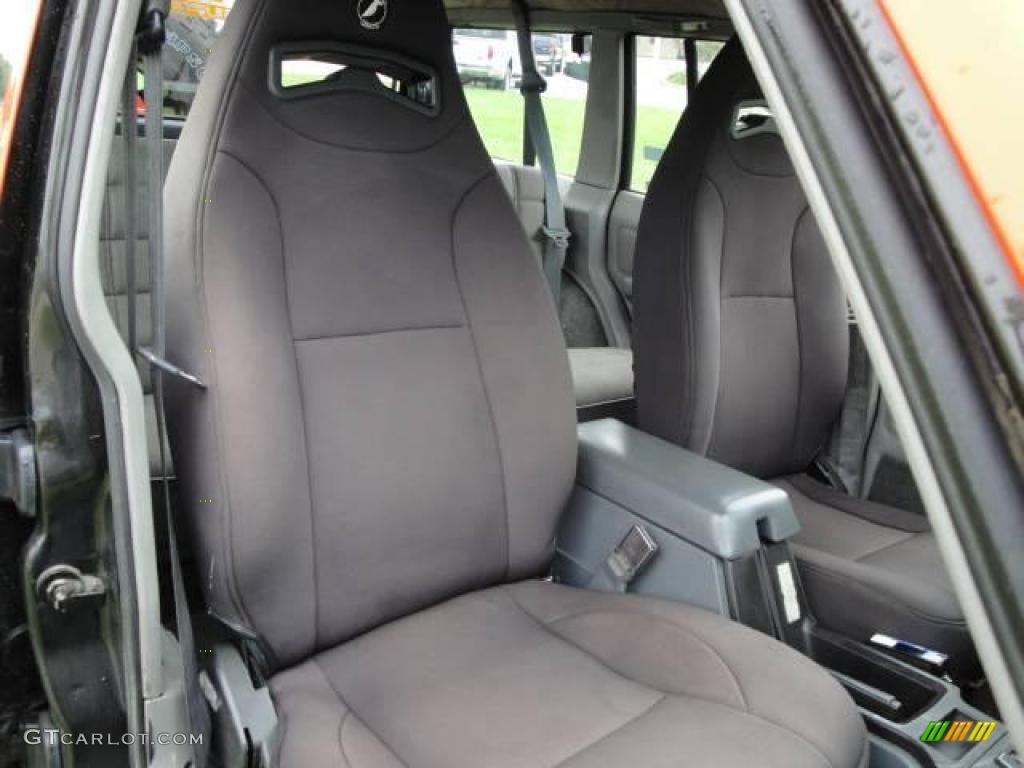 1992 Cherokee Sport 4x4 - Orange/Black / Gray photo #30