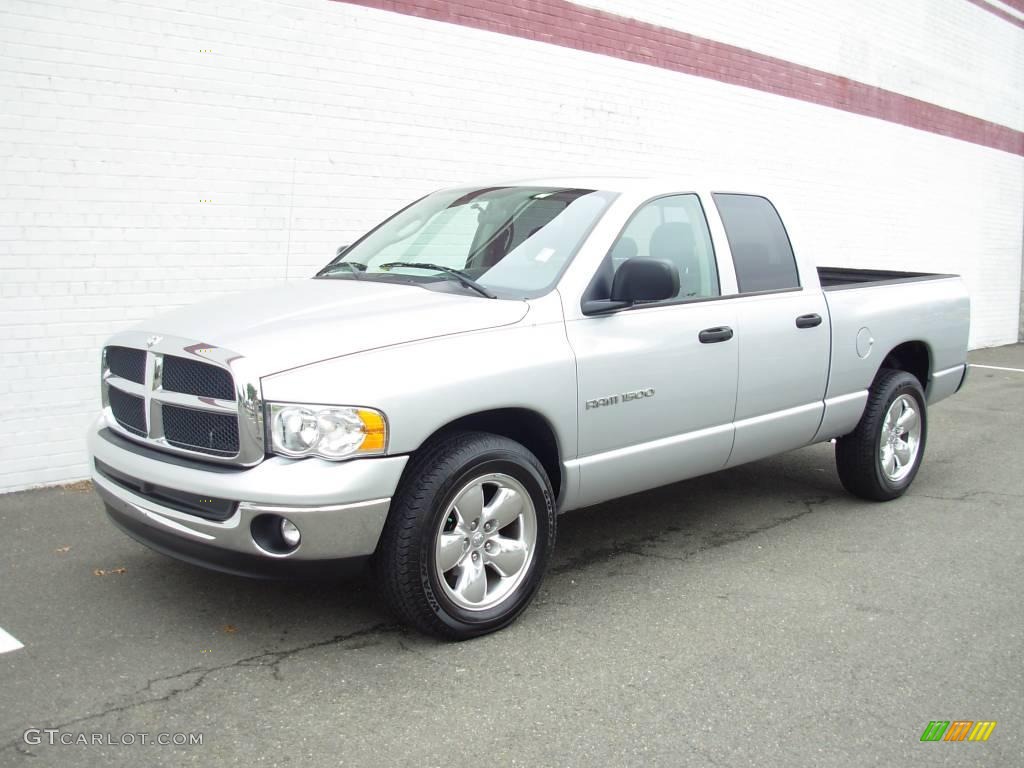 Bright Silver Metallic Dodge Ram 1500