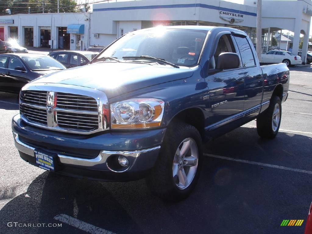 Atlantic Blue Pearl Dodge Ram 1500