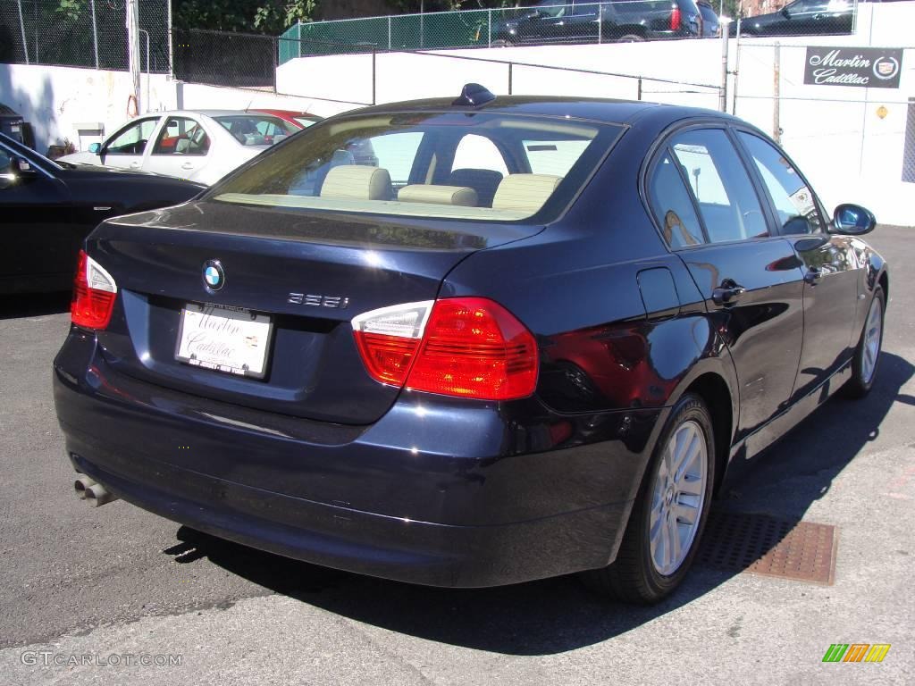 2006 3 Series 325i Sedan - Monaco Blue Metallic / Beige photo #5