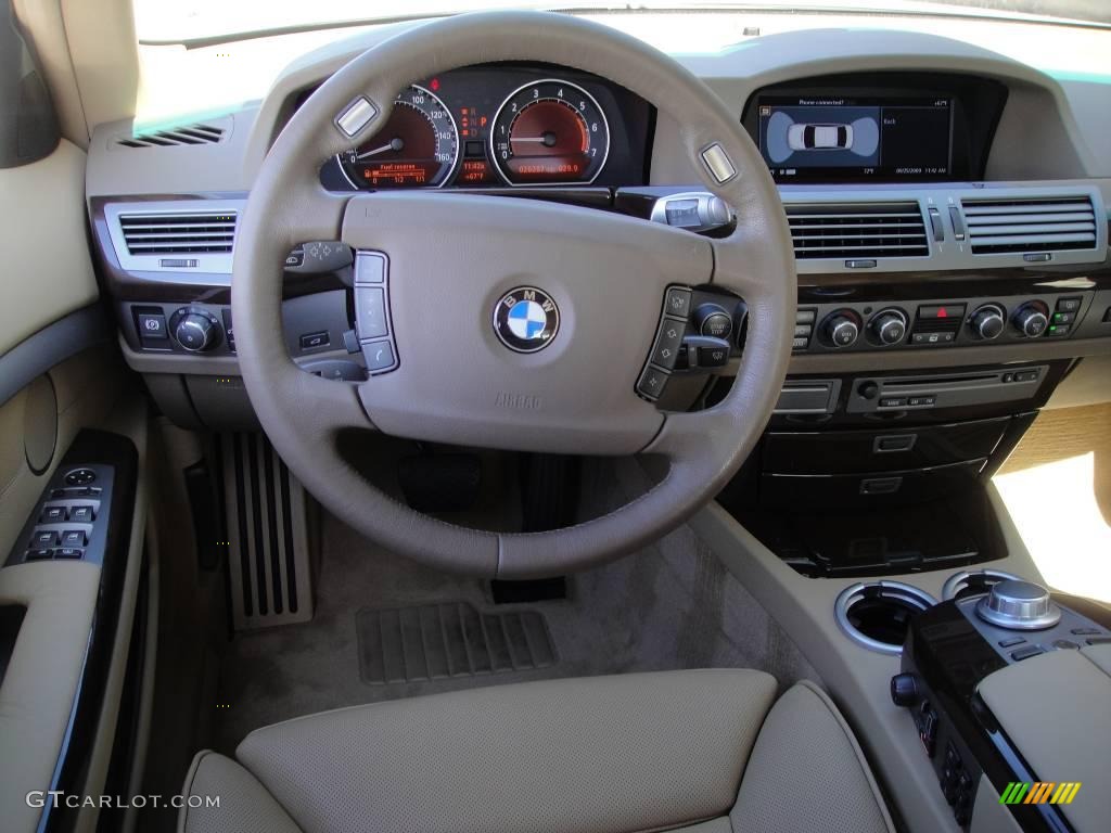 2007 7 Series 750Li Sedan - Alpine White / Beige photo #11