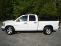 2008 Bright White Dodge Ram 1500 Big Horn Edition Quad Cab  photo #8