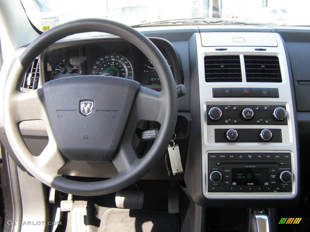 2009 Journey SXT - Brilliant Black Crystal Pearl / Dark Slate Gray/Light Graystone photo #11