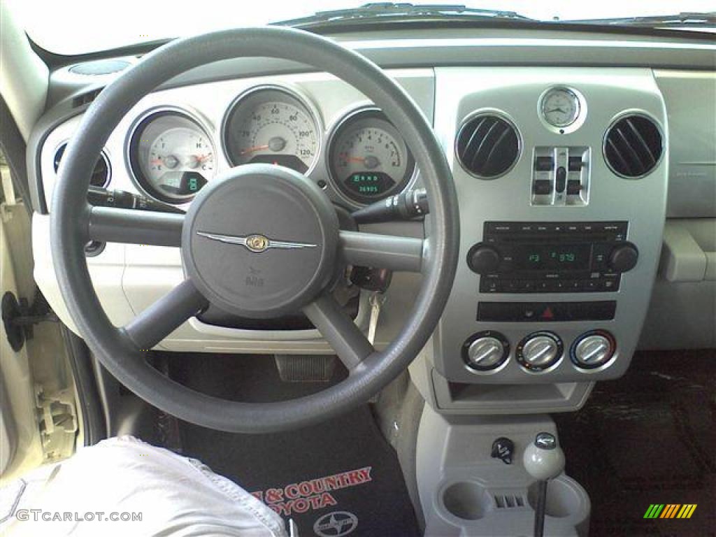 2007 PT Cruiser Touring - Cool Vanilla White / Pastel Slate Gray photo #5