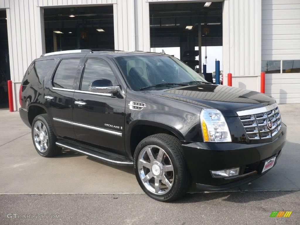 2007 Escalade AWD - Black Raven / Ebony/Ebony photo #1