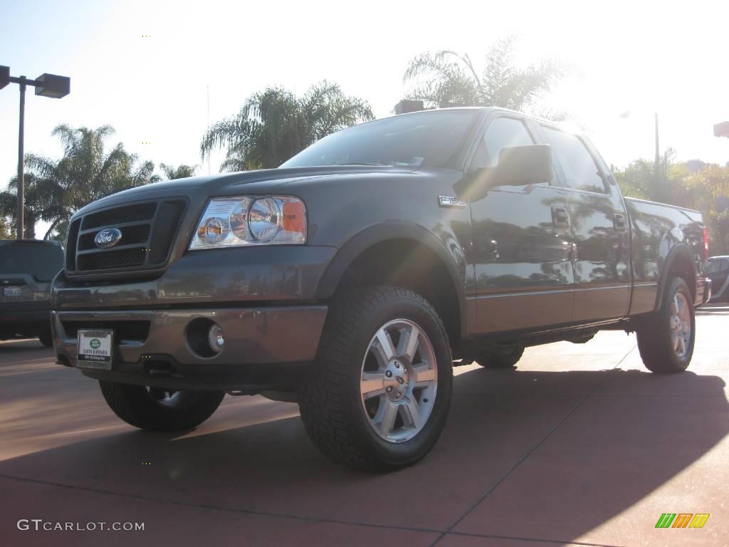 2006 F150 FX4 SuperCrew 4x4 - Dark Shadow Grey Metallic / Black photo #1