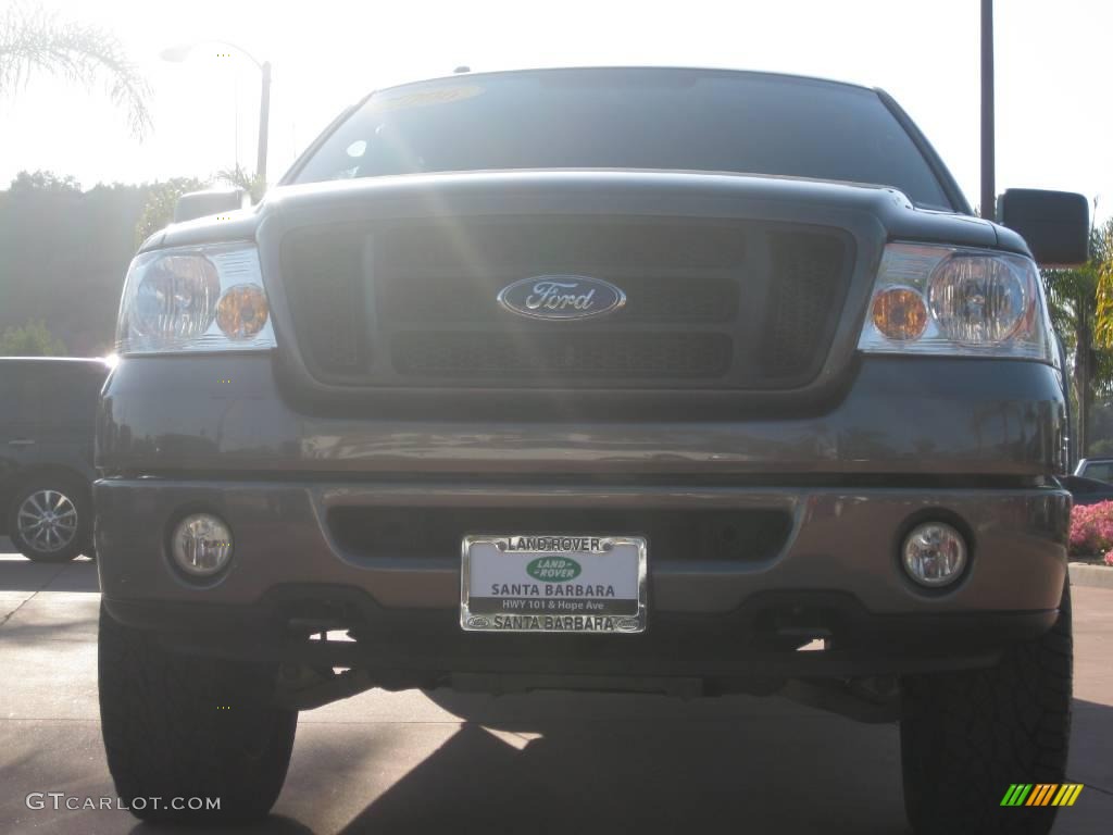 2006 F150 FX4 SuperCrew 4x4 - Dark Shadow Grey Metallic / Black photo #4