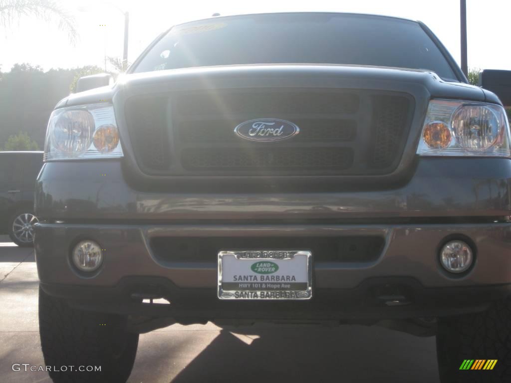 2006 F150 FX4 SuperCrew 4x4 - Dark Shadow Grey Metallic / Black photo #5