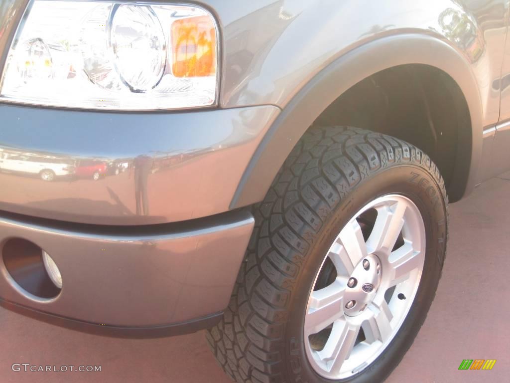 2006 F150 FX4 SuperCrew 4x4 - Dark Shadow Grey Metallic / Black photo #8