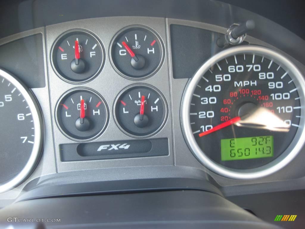 2006 F150 FX4 SuperCrew 4x4 - Dark Shadow Grey Metallic / Black photo #9