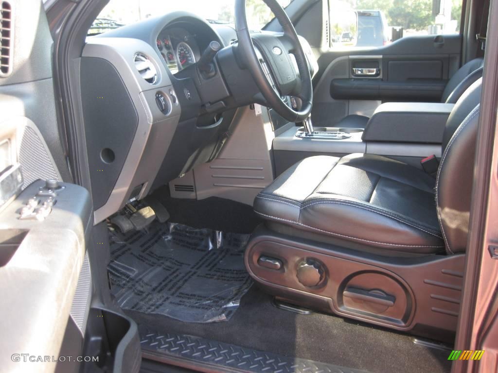 2006 F150 FX4 SuperCrew 4x4 - Dark Shadow Grey Metallic / Black photo #14