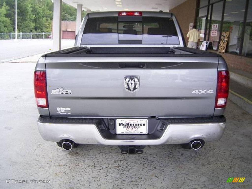 2009 Ram 1500 Big Horn Edition Crew Cab 4x4 - Mineral Gray Metallic / Dark Slate/Medium Graystone photo #3