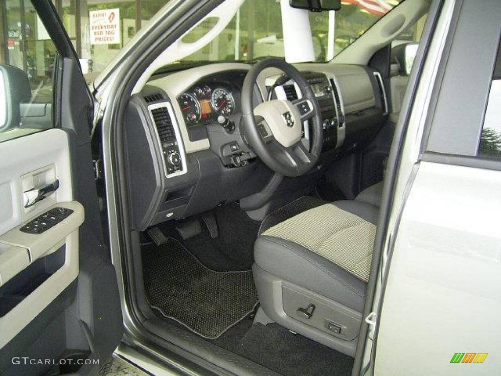 2009 Ram 1500 Big Horn Edition Crew Cab 4x4 - Mineral Gray Metallic / Dark Slate/Medium Graystone photo #21