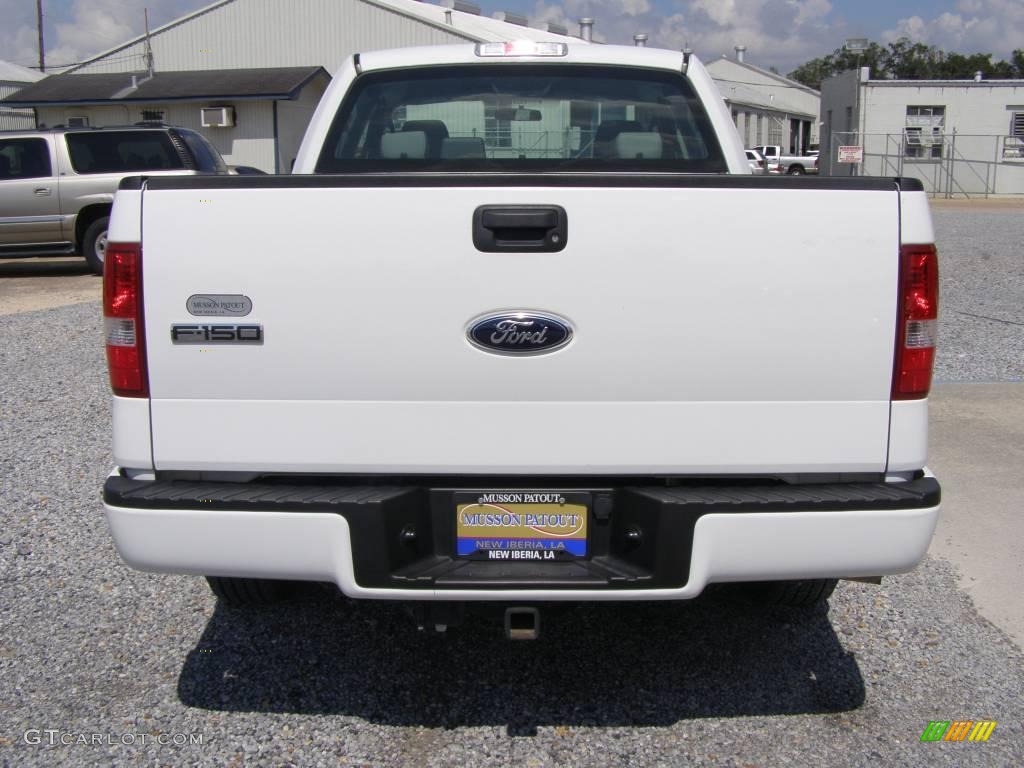 2007 F150 STX SuperCab - Oxford White / Medium Flint photo #4