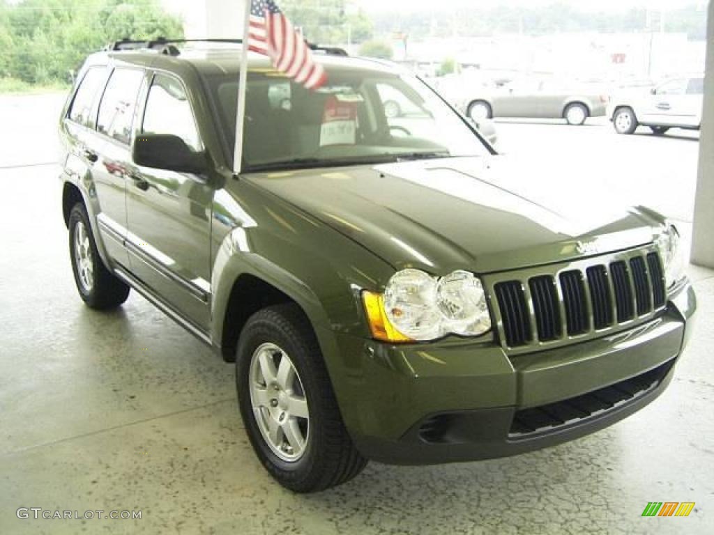 2009 Grand Cherokee Laredo - Jeep Green Metallic / Medium Slate Gray/Dark Slate Gray photo #5