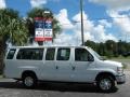 2008 Oxford White Ford E Series Van E350 Super Duty XLT 15 Passenger  photo #2