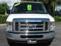 2008 Oxford White Ford E Series Van E350 Super Duty XLT 15 Passenger  photo #8