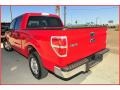 2009 Bright Red Ford F150 XLT SuperCrew  photo #3