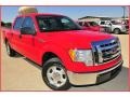 2009 Bright Red Ford F150 XLT SuperCrew  photo #8