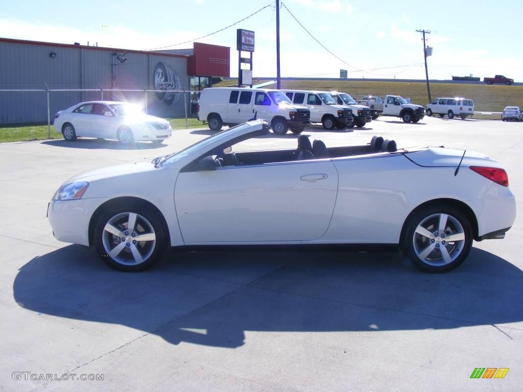 2008 G6 GT Convertible - Ivory White / Ebony Black photo #9
