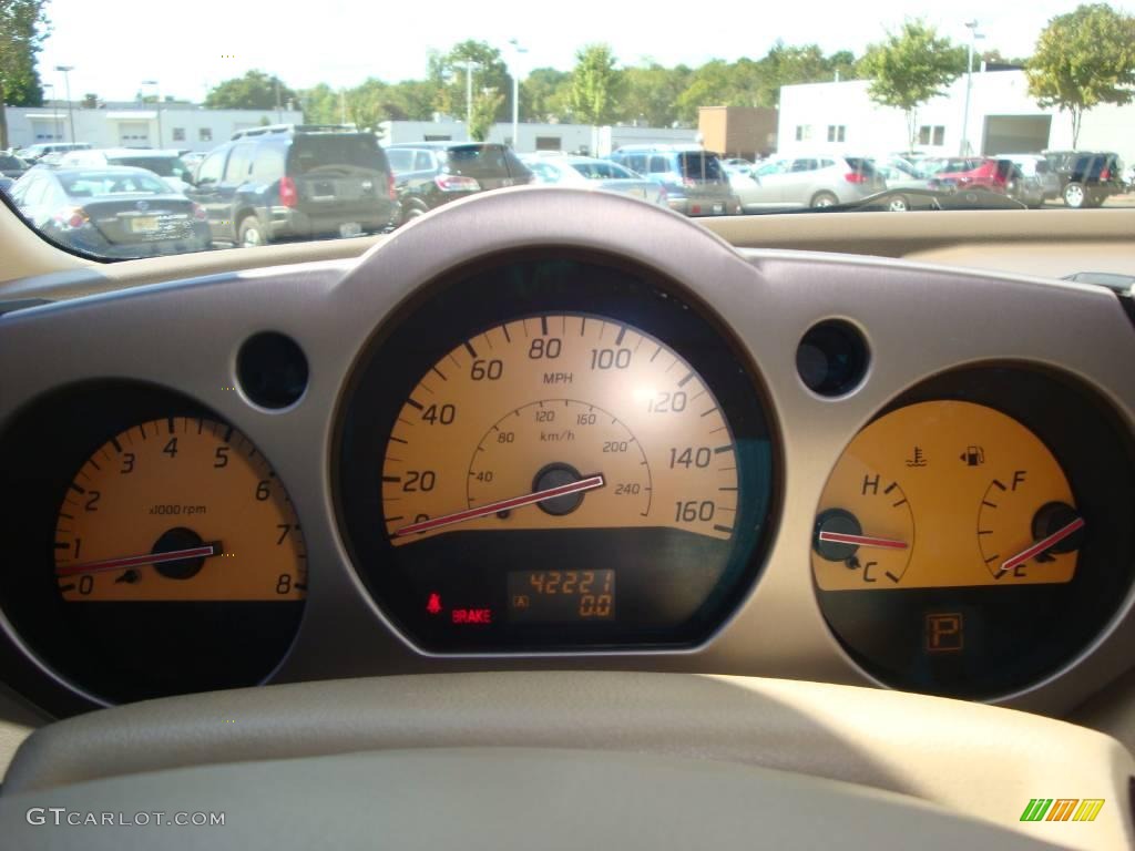 2005 Murano SL AWD - Glacier Pearl White / Cafe Latte photo #38