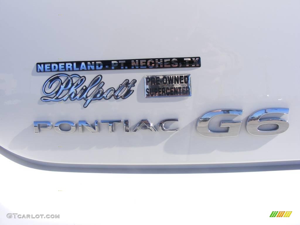 2008 G6 GT Convertible - Ivory White / Ebony Black photo #17
