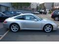 2007 Arctic Silver Metallic Porsche 911 Carrera Coupe  photo #5