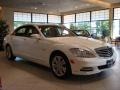 Diamond White Metallic - S 400 Hybrid Sedan Photo No. 1