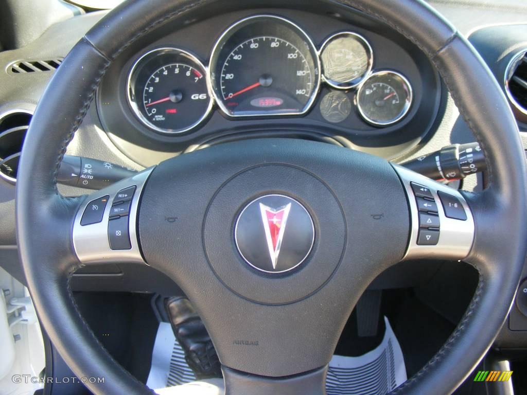 2008 G6 GT Convertible - Ivory White / Ebony Black photo #35