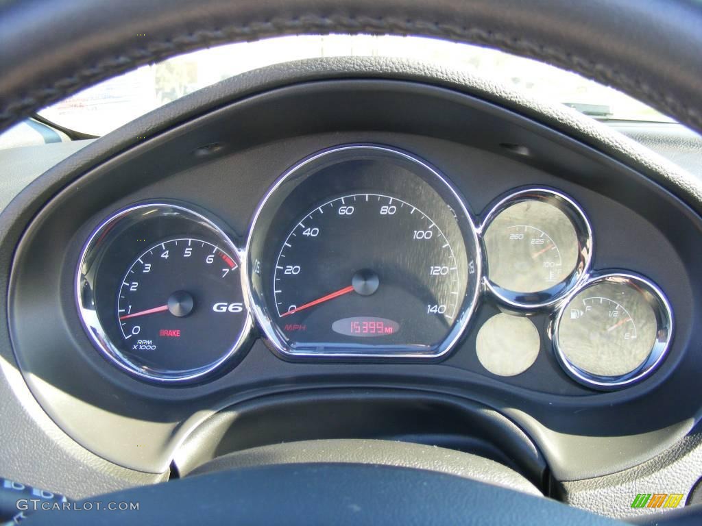 2008 G6 GT Convertible - Ivory White / Ebony Black photo #36