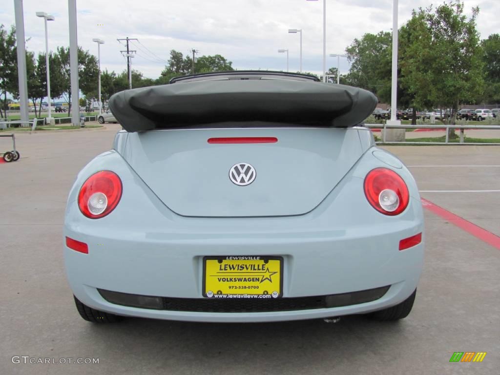 2006 New Beetle 2.5 Convertible - Aquarius Blue / Grey photo #4