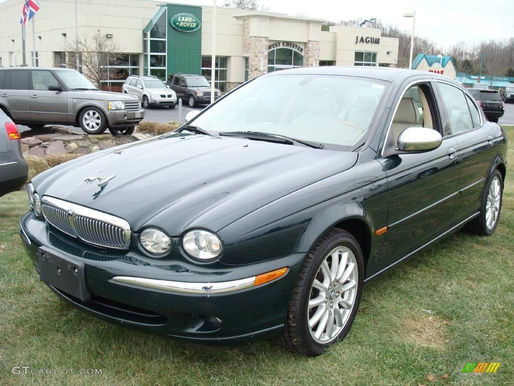 2005 X-Type 3.0 VDP - British Racing Green / Ivory photo #10
