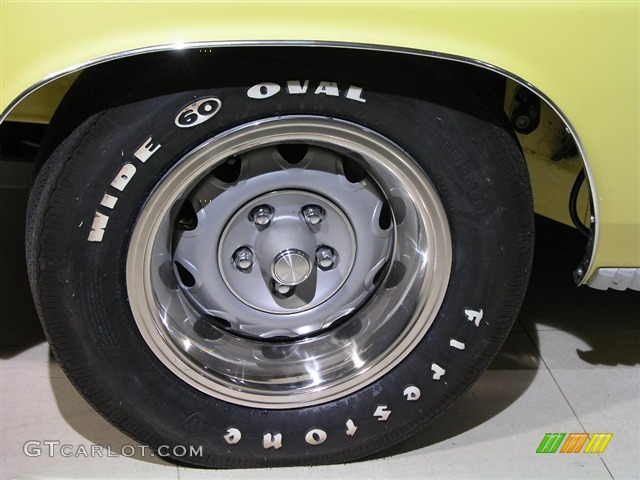 1970 Plymouth Cuda Standard Cuda Model Wheel Photos