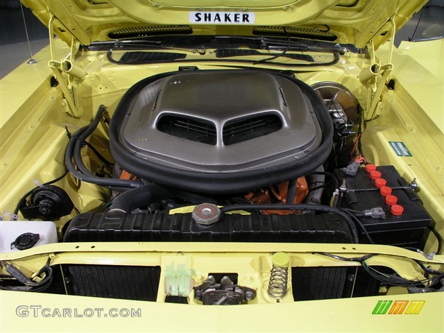1970 Plymouth Cuda Standard Cuda Model 440ci. V8 Engine Photo #186934