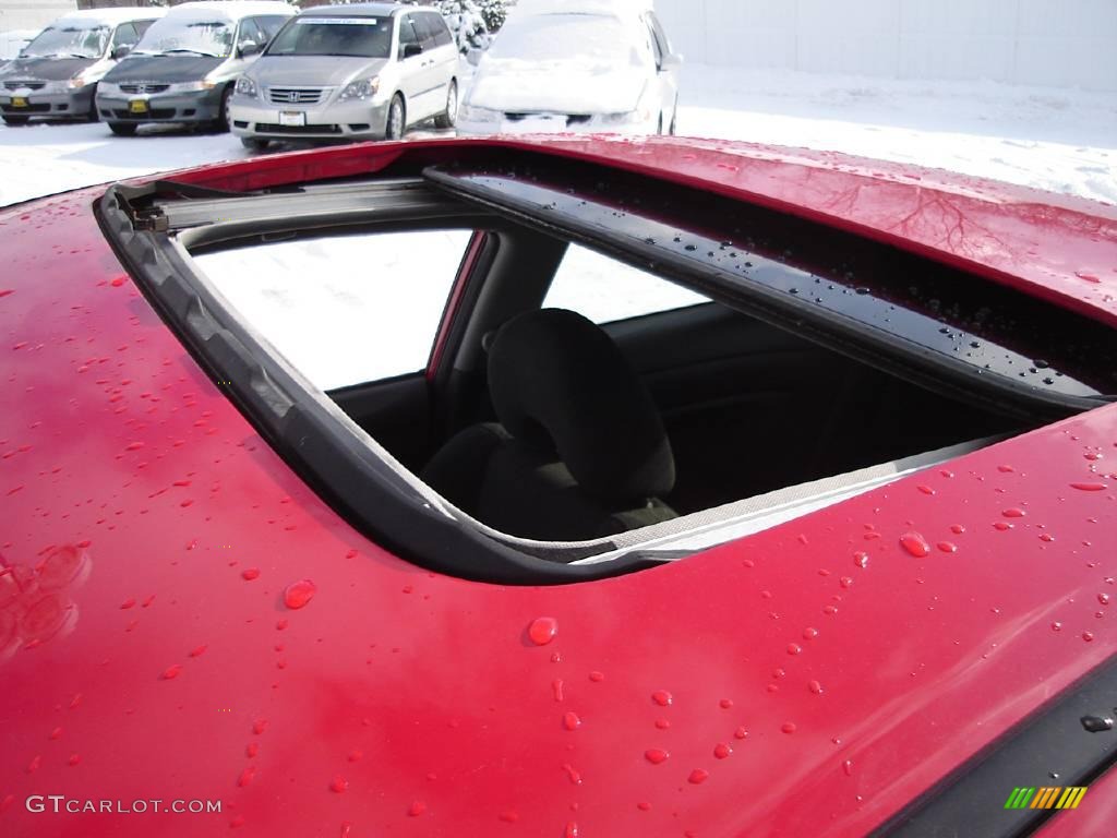 2007 Civic EX Coupe - Rallye Red / Gray photo #10
