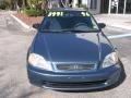 Cyclone Blue Metallic - Civic LX Sedan Photo No. 7