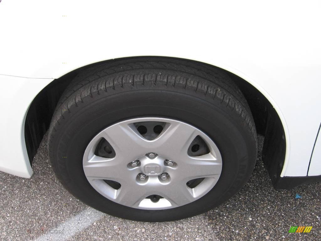 2007 Accord LX Sedan - Taffeta White / Ivory photo #13