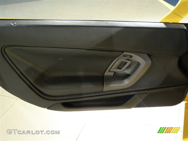 2008 Gallardo Spyder E-Gear - Pearl Yellow / Black photo #11