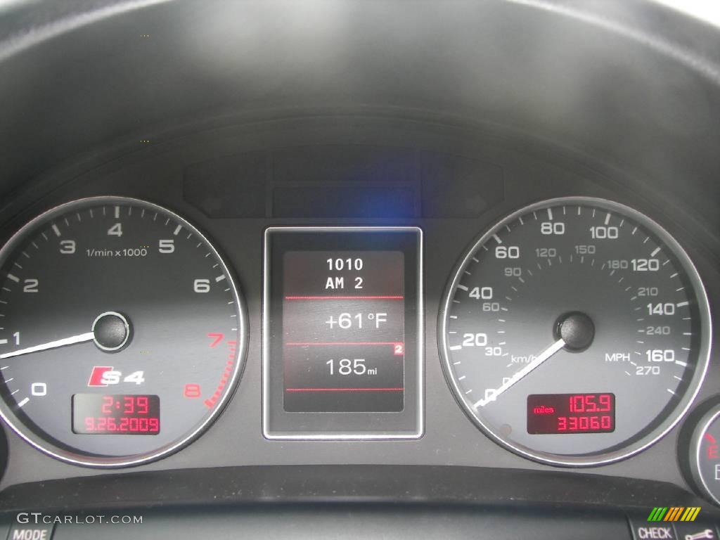 2005 S4 4.2 quattro Sedan - Nogaro Blue Pearl Effect / Black/Blue photo #12