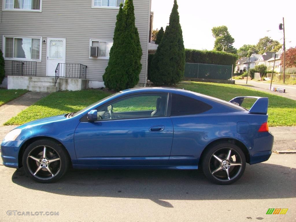 2004 RSX Type S Sports Coupe - Arctic Blue Pearl / Ebony photo #2