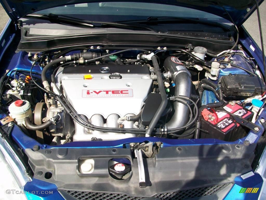2004 RSX Type S Sports Coupe - Arctic Blue Pearl / Ebony photo #25