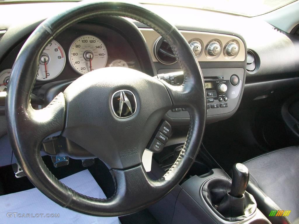 2004 RSX Type S Sports Coupe - Arctic Blue Pearl / Ebony photo #30