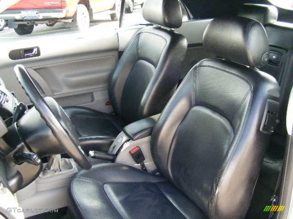 2003 New Beetle GLS Convertible - Reflex Silver Metallic / Black photo #9