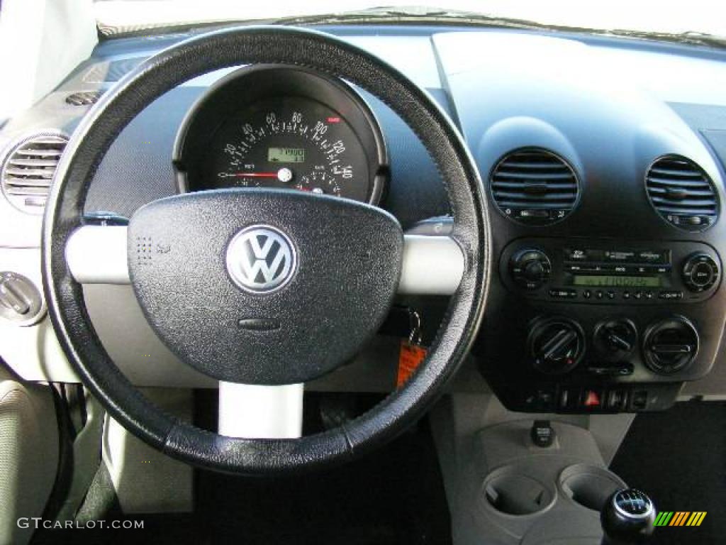 2003 New Beetle GLS Convertible - Reflex Silver Metallic / Black photo #14