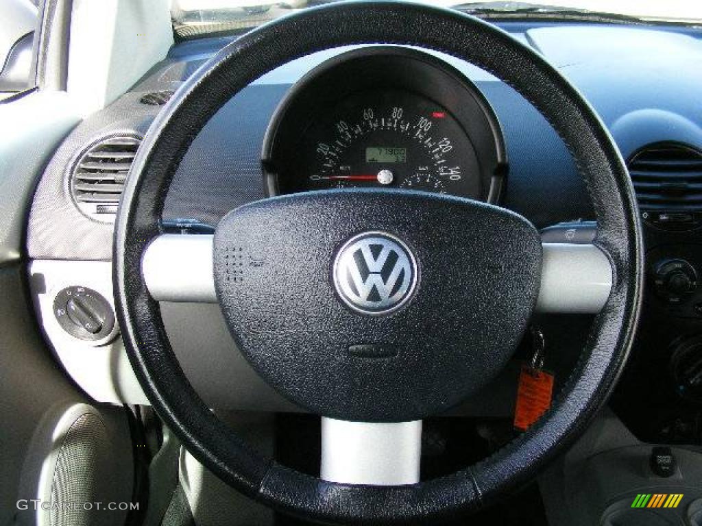 2003 New Beetle GLS Convertible - Reflex Silver Metallic / Black photo #15