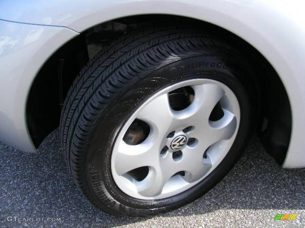 2003 New Beetle GLS Convertible - Reflex Silver Metallic / Black photo #21